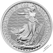 2025 Platinum Britannia 1oz - Bullion